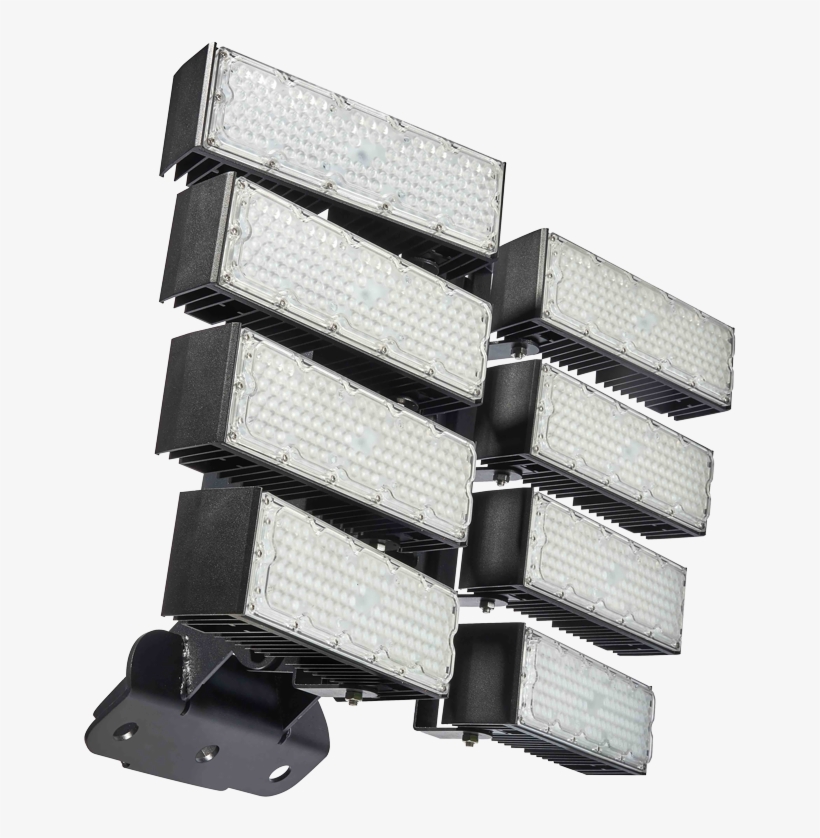 This Stadium Light Has Modules Of 100w - Leather, transparent png #8881134