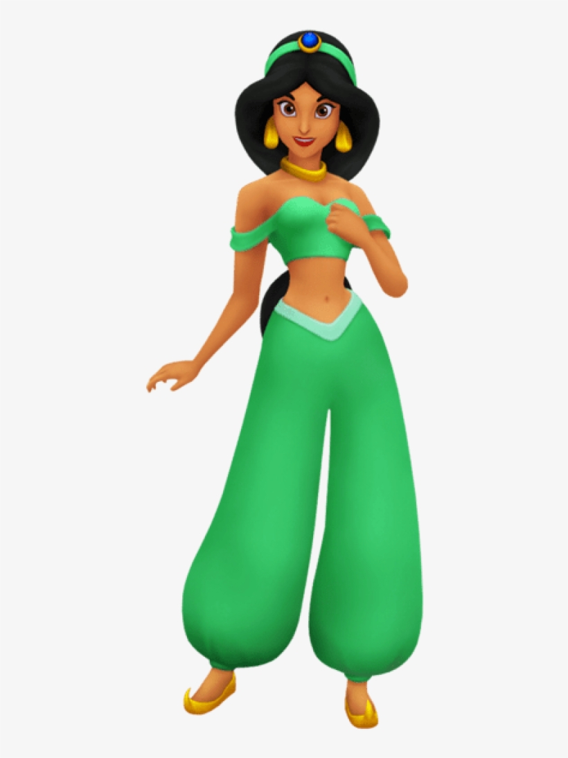 Free Png Download Aladdin Jasmine Cartoon Transparent - Jasmine Kingdom Hearts, transparent png #8881461