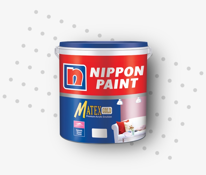 Matex Gold - Nippon Paint Satin Glo, transparent png #8881729
