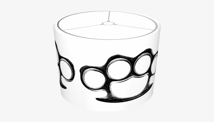 Knuckle Duster Lampshade - Circle, transparent png #8881966