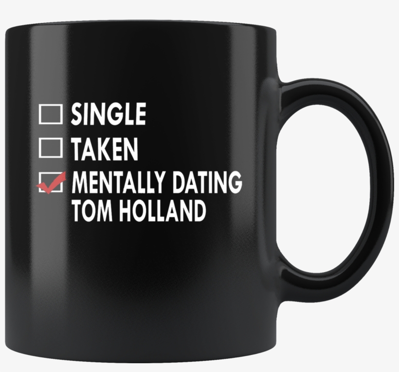 Dating Tom Holland Mug, transparent png #8882170