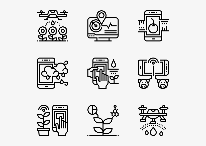 Smart Farm - Travel Icon Transparent Background, transparent png #8882371