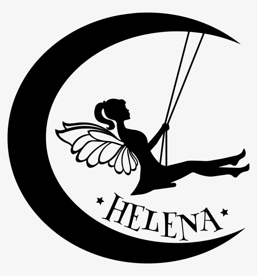 1 - - Sitting Fairy Silhouette, transparent png #8882774