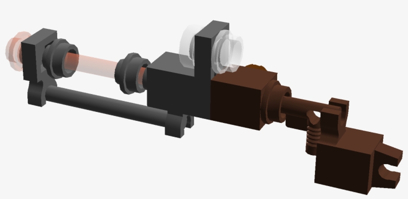 Comparing Original Barrel With The Finished One - Assault Rifle, transparent png #8883213