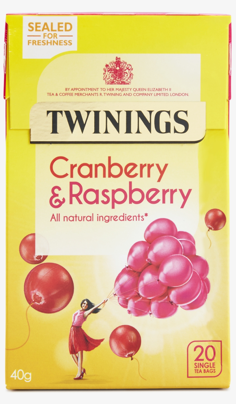 Twinings Cranberry And Raspberry Tea, transparent png #8883411