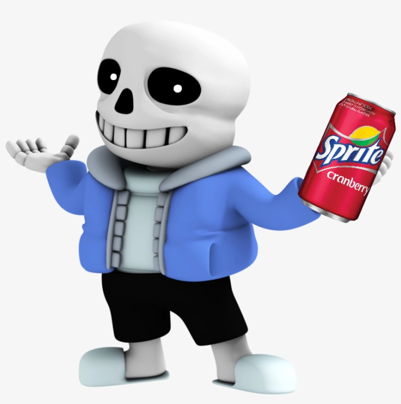 Spritecranberry - Skeleton With Blue Hoodie, transparent png #8883448