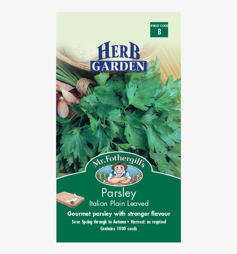 Mr Fothergill's Parsley Italian Plain Leafed Seeds - Thao Moc Vung Siberia, transparent png #8883499