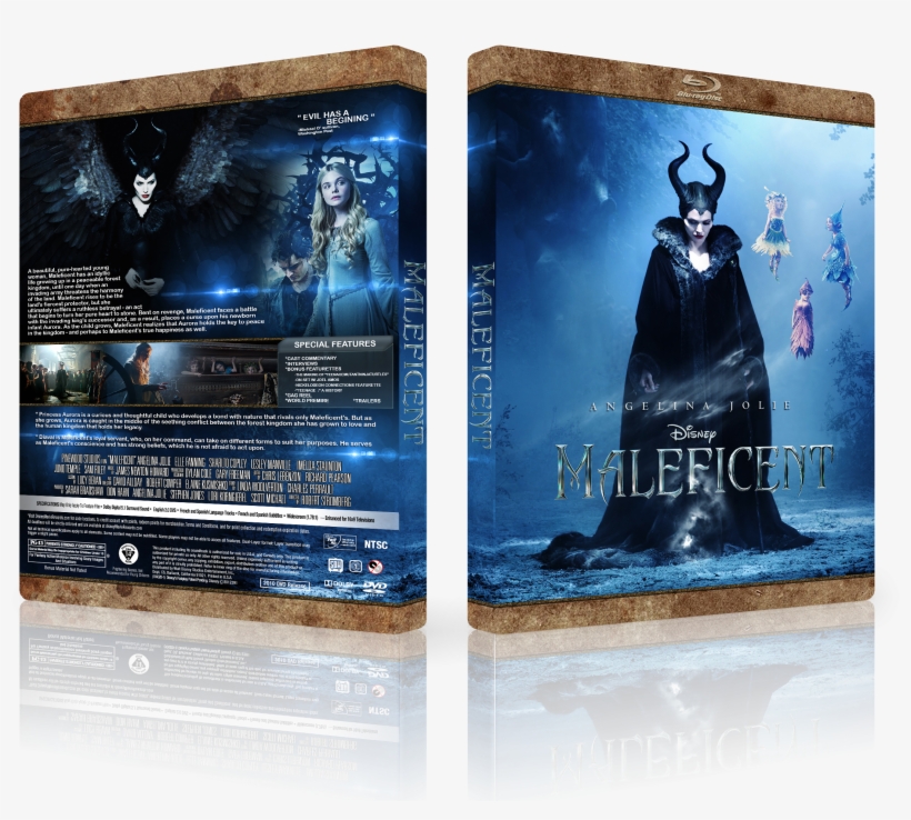 Maleficent Box Cover - Maleficent In The Woods, transparent png #8884605