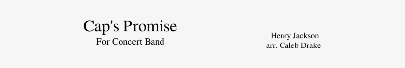 Cap S Promise - Your Second Choice, transparent png #8884671