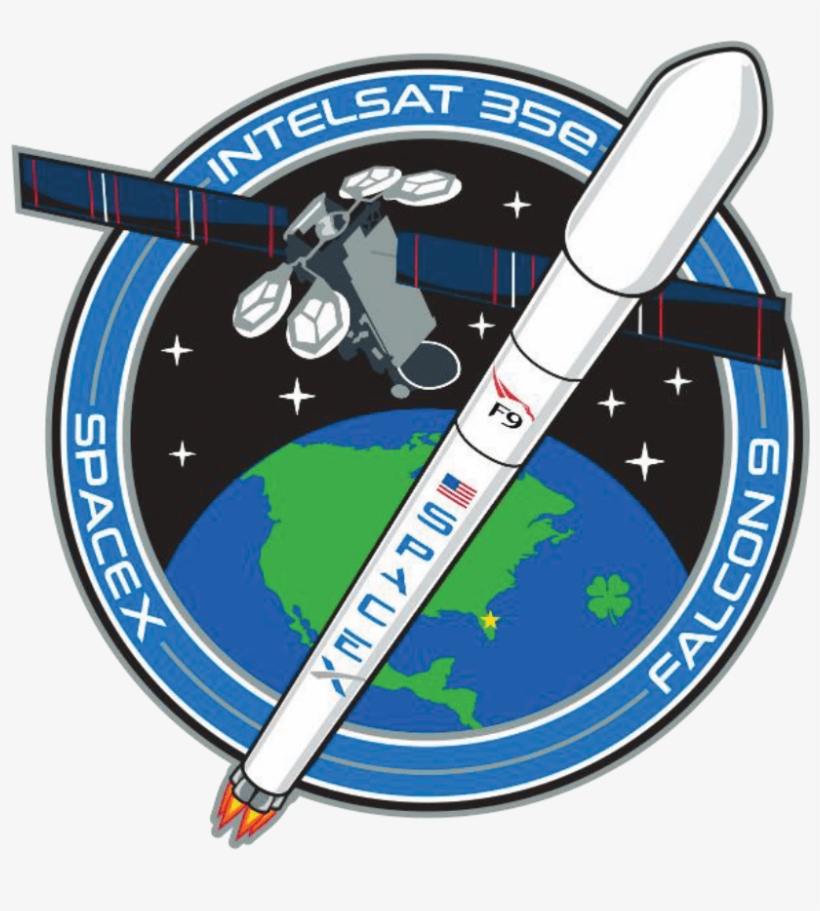 Spacex To Launch Intelsat 35e Satellite - Intelsat 35e, transparent png #8884759