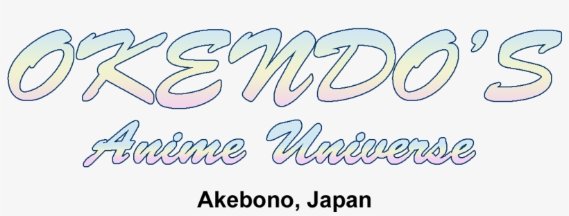 Okendo's Anime Universe Logo - Map Of Japan, transparent png #8884810