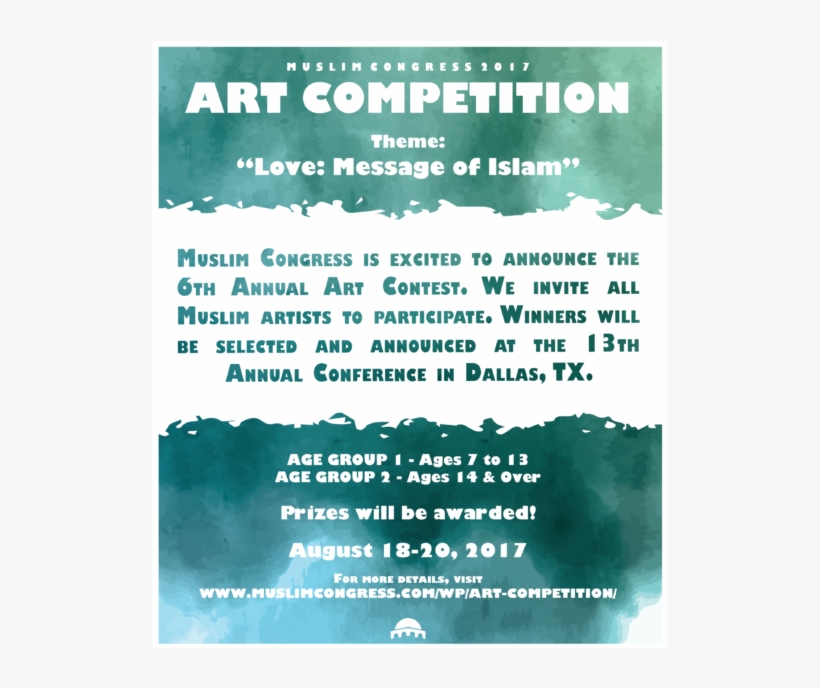 Art Comp Poster 1 - Invitation To Participate In Competition, transparent png #8884907