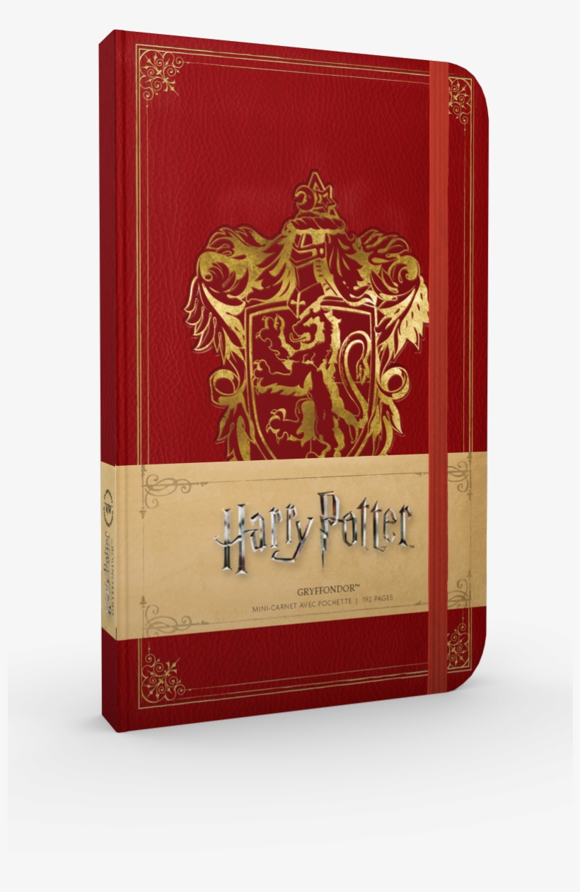 Harry Potter, Mini-carnet Gryffondor - Illustration, transparent png #8885025