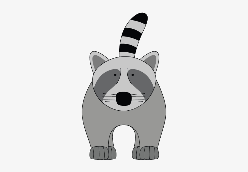 Racoon - Cartoon, transparent png #8885495