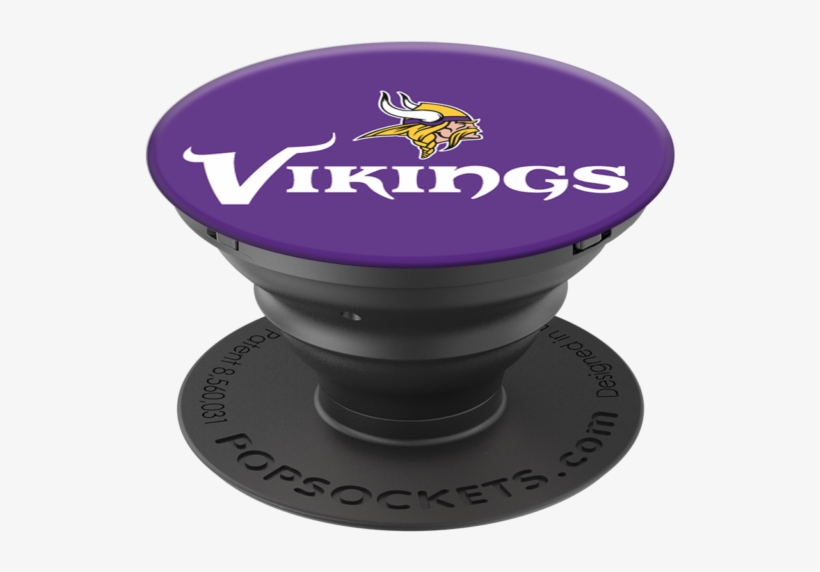 Minnesota Vikings Wordmark Gloss Popsocket - Minnesota Vikings Popsocket, transparent png #8885534