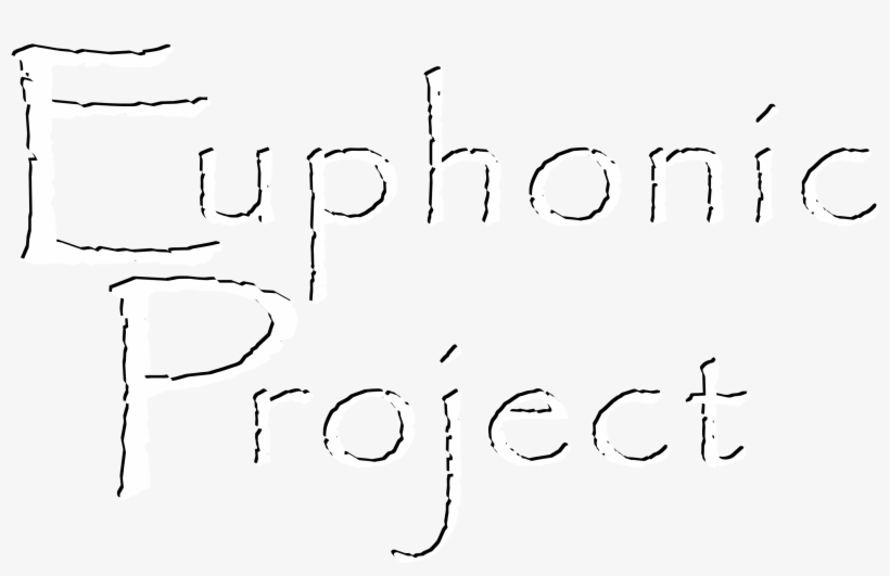 Logo 2 White Text With Black Shadow On Transparent - Blue Boutique, transparent png #8885723