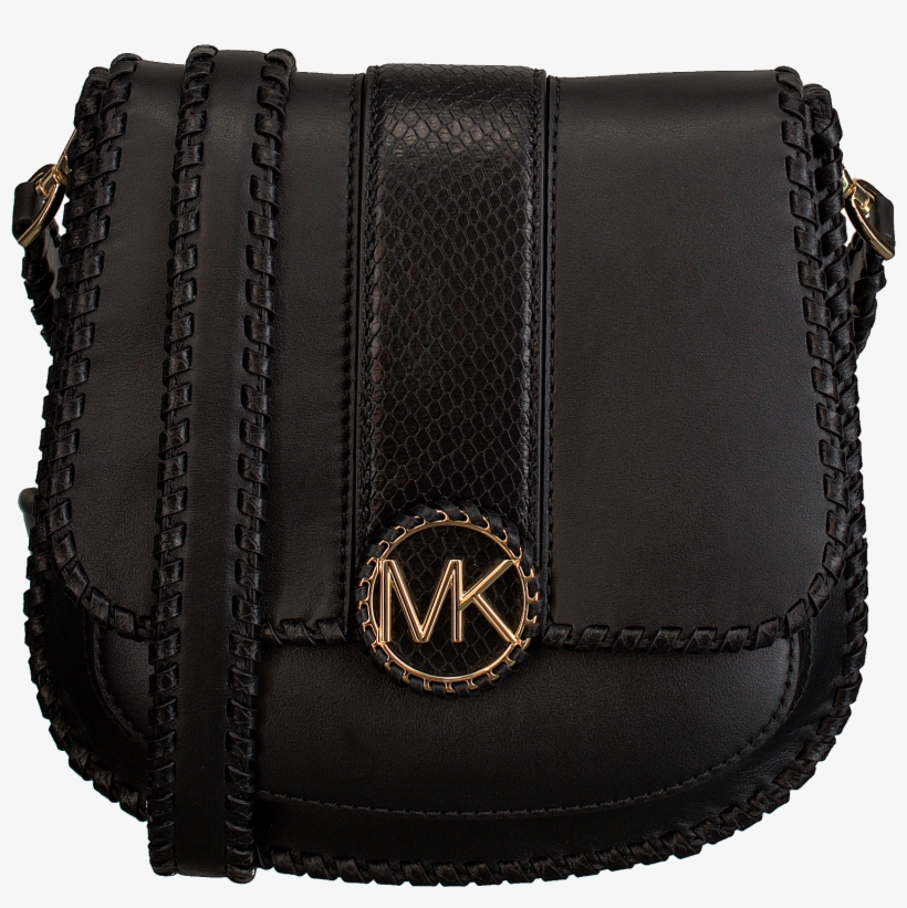 Black Michael Kors Handbag Lillie Md Flap Messenger - Medium Flap Michael Kors Lillie, transparent png #8885853