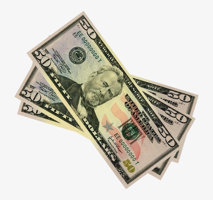 150 Dollars - 50 Us Dollar, transparent png #8886511