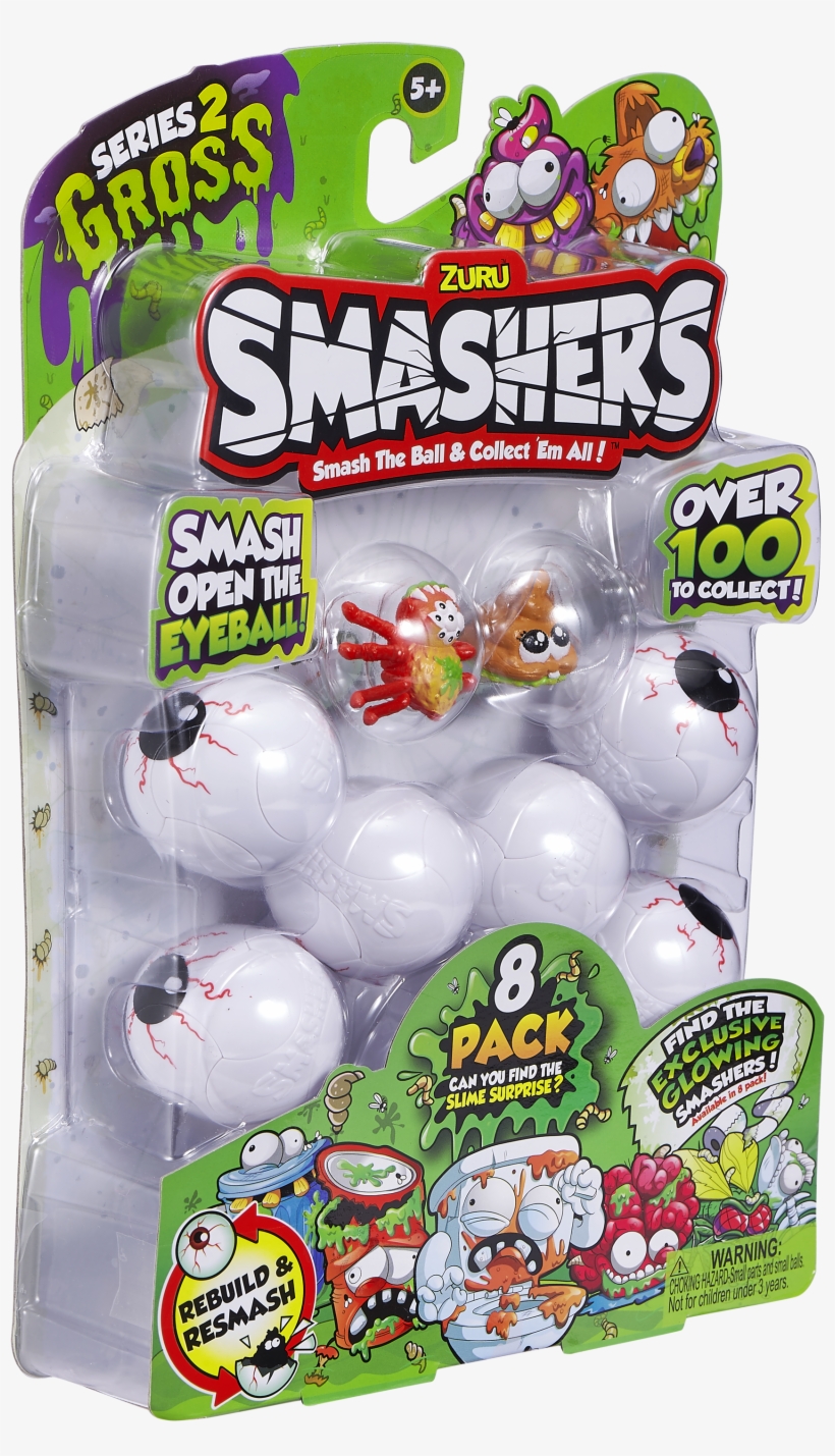 Smashers Smash Ball Collectibles Series 2 Gross By - Series Smashers 2 Eight Pack Toys, transparent png #8886610