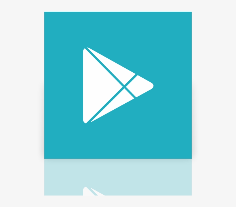 Google, Play Icon - Google Play Icon Png White, transparent png #8886815