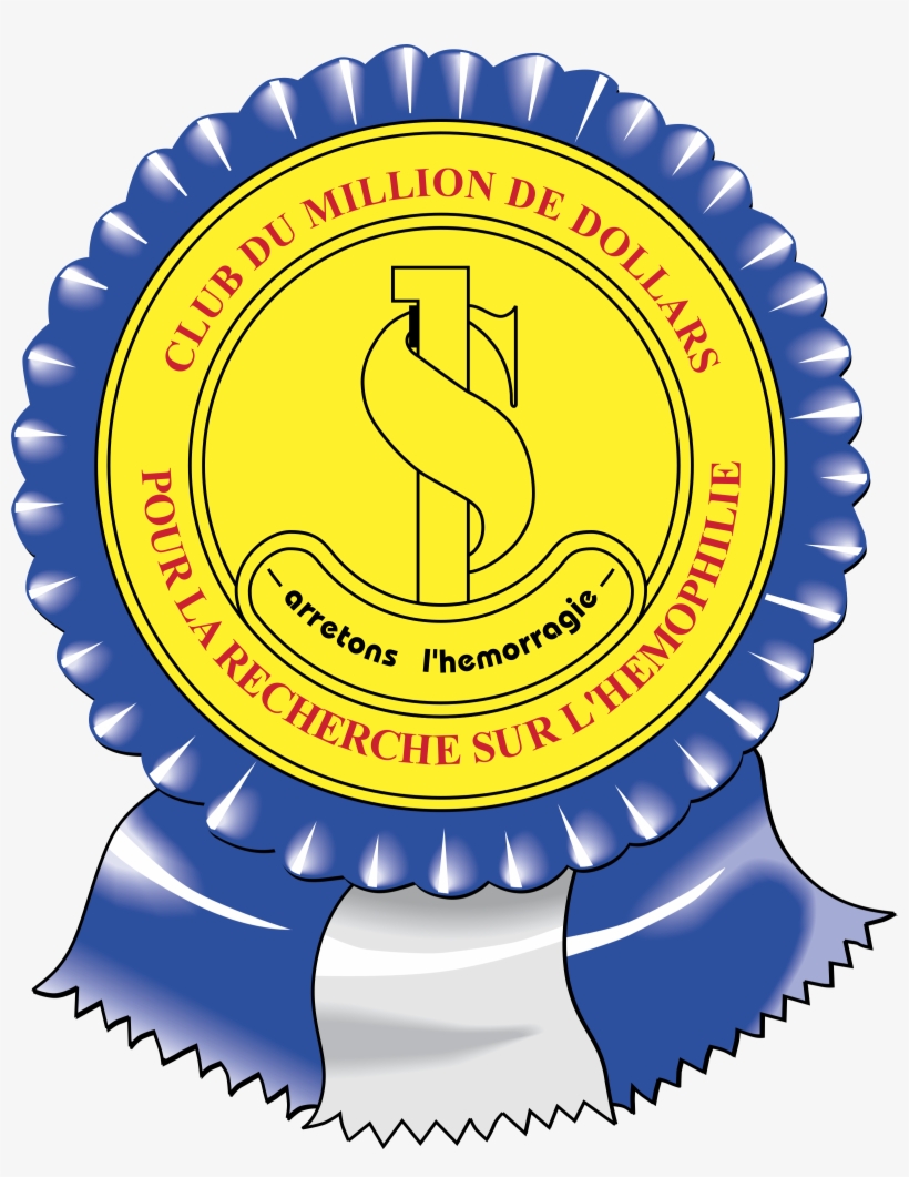 Club Du Million De Dollars Logo Png Transparent - Design, transparent png #8886860