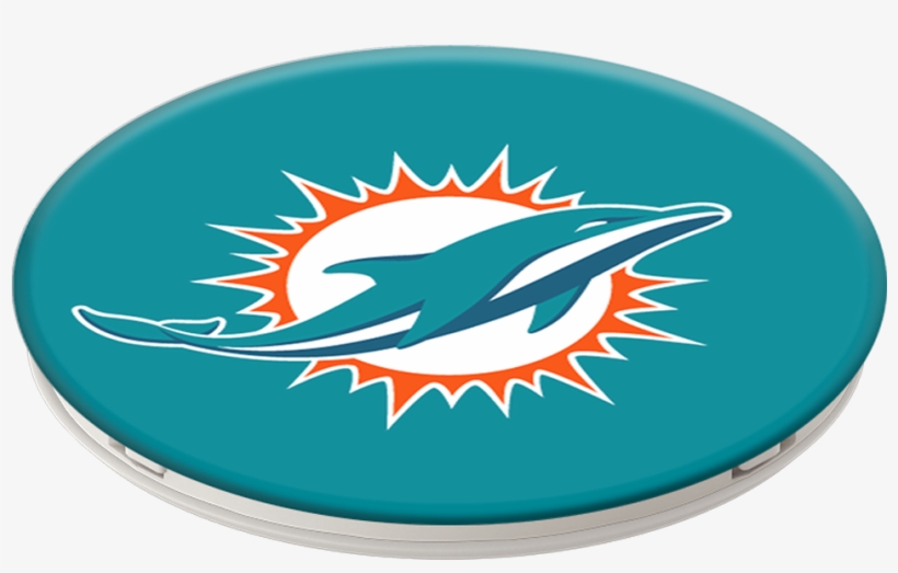 Wholesale Cell Phone Accessory Popsockets - Phone Pop Socket Miami Dolphins, transparent png #8886907