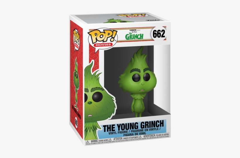 Young Grinch Funko Pop, transparent png #8886977