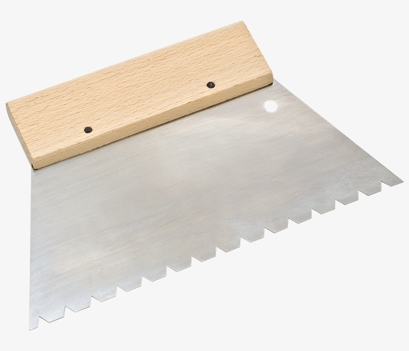 Notched Spatula - Crosscut Saw, transparent png #8887007