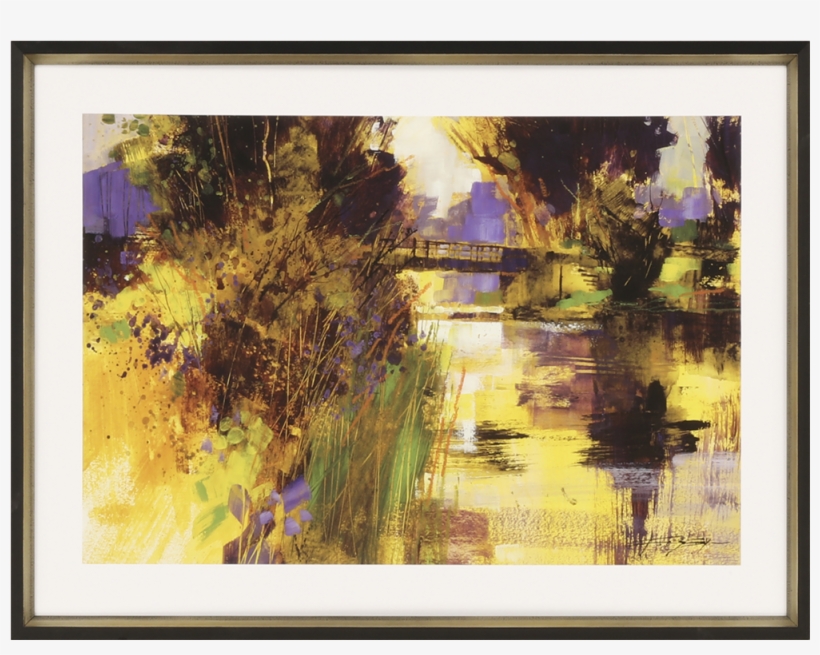 Bridge And Glowing Light - Picture Frame, transparent png #8887524