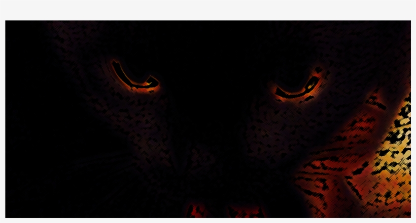 Cat's Eyes - Darkness, transparent png #8888129