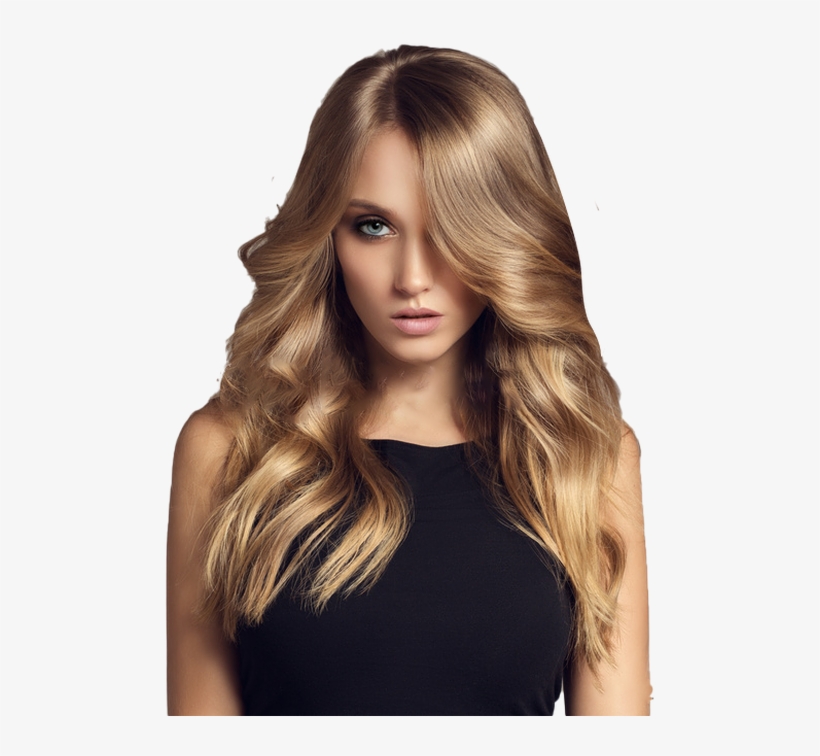 Model 5 - Koloryzacja Trendy Wlosy Jesien 2018, transparent png #8888233
