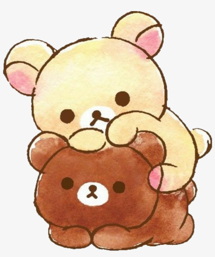 Rilakkuma Sticker - Wallpaper, transparent png #8888421