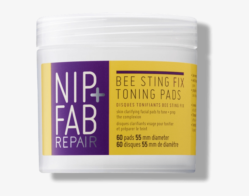 Bee Sting Fix Toning Pads Nip Fab - Cosmetics, transparent png #8888471