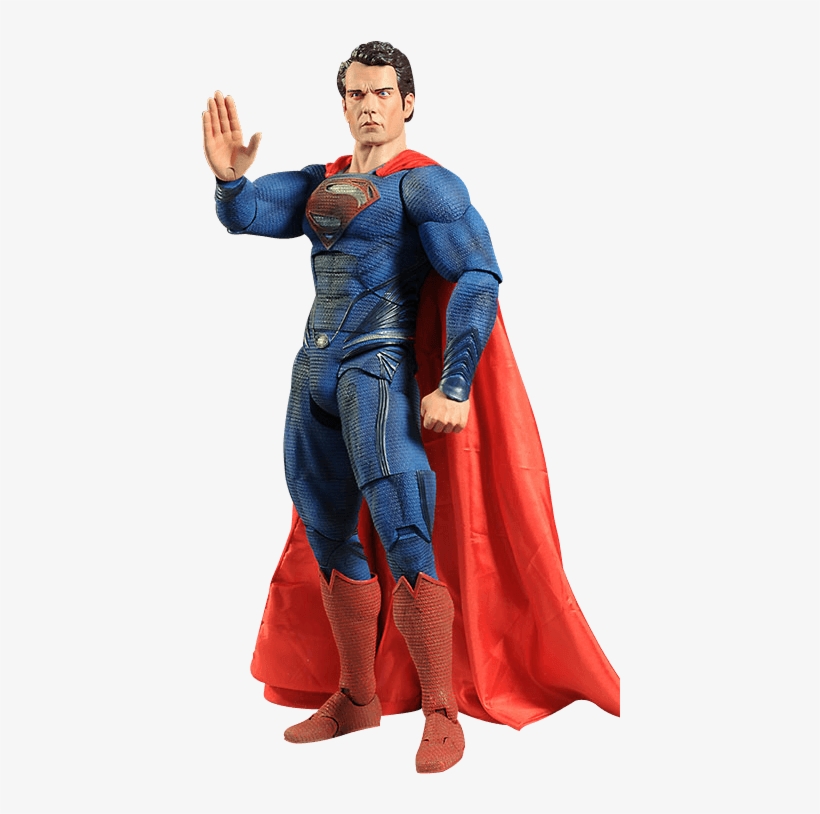 Man Of Steel Large Superman Action Figure, transparent png #8888472
