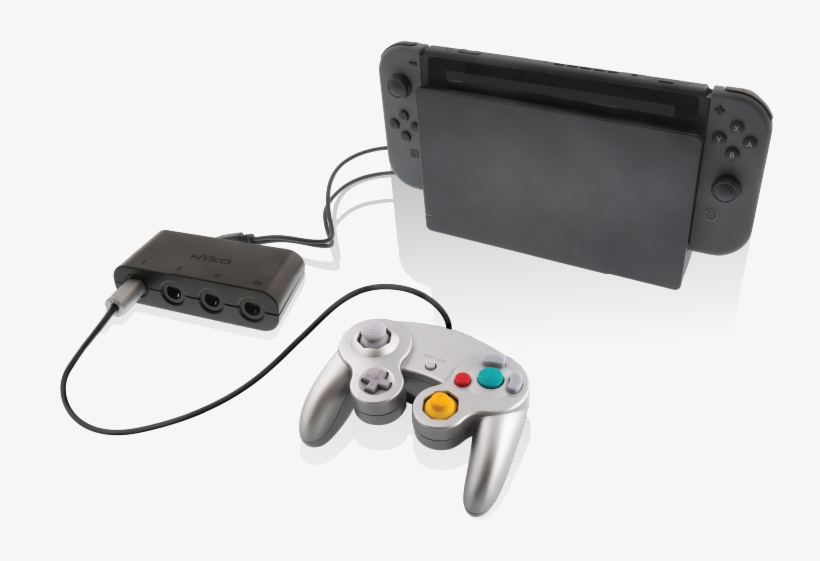 Retro Controller Hub For Nintendo Switch™ - Nintendo Switch Controller Hub, transparent png #8888697