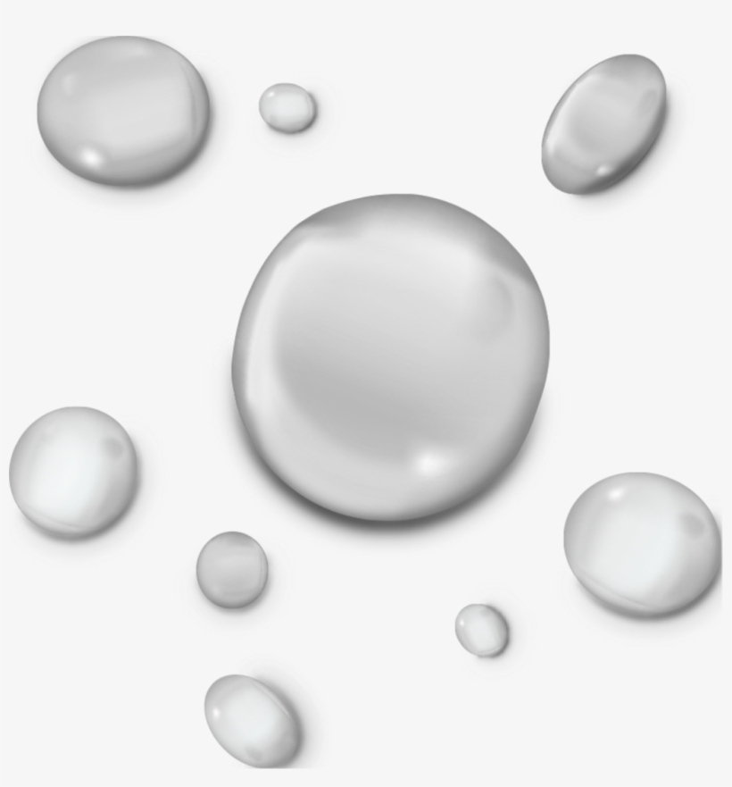Ftestickers Sticker - Realistic Water Drop Png, transparent png #8888705