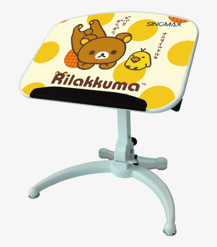 Rilakkuma Kids-care Desk - Chair, transparent png #8889043