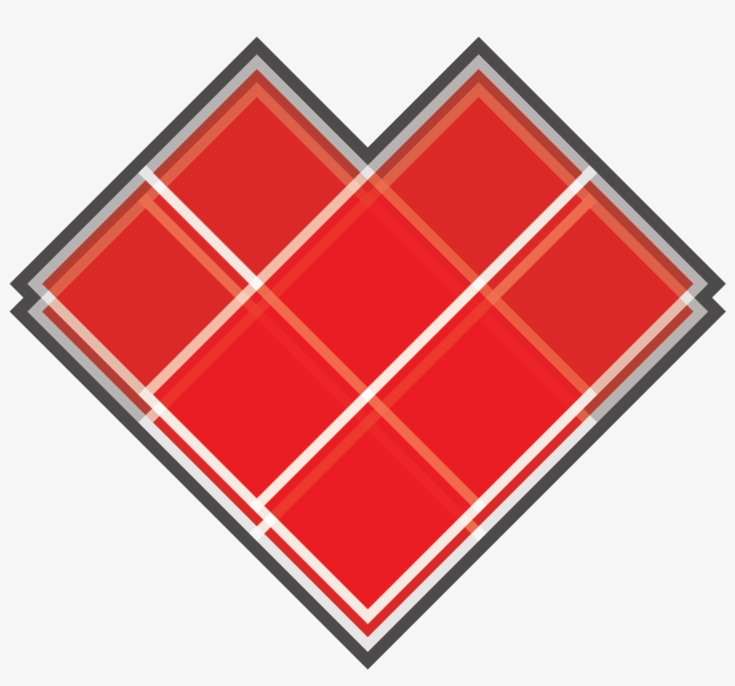 Bfh Printed Decal 8 Bit Hearts 04 Original - Graphic Design, transparent png #8889049