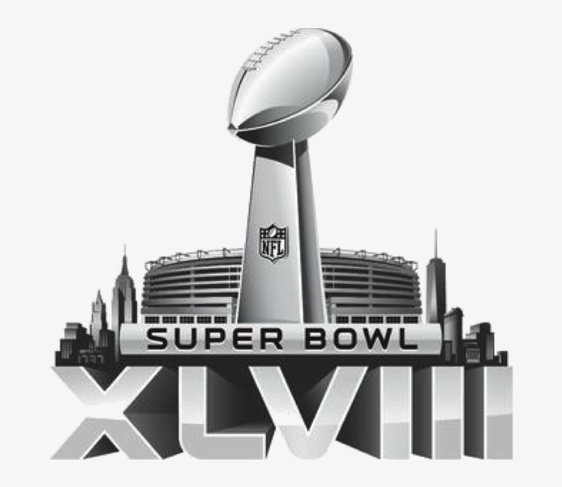The Biggest Bowl Of The Year - Super Bowl 48 Trophy, transparent png #8889457