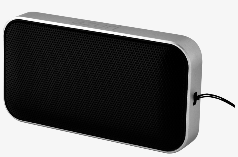 Azuri Mini Bt Boombox Speaker With Built-in Microphone - Subwoofer, transparent png #8889660