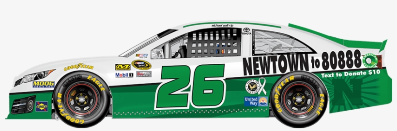 December 18, 2017 - Interstate Batteries Race Car, transparent png #8889690