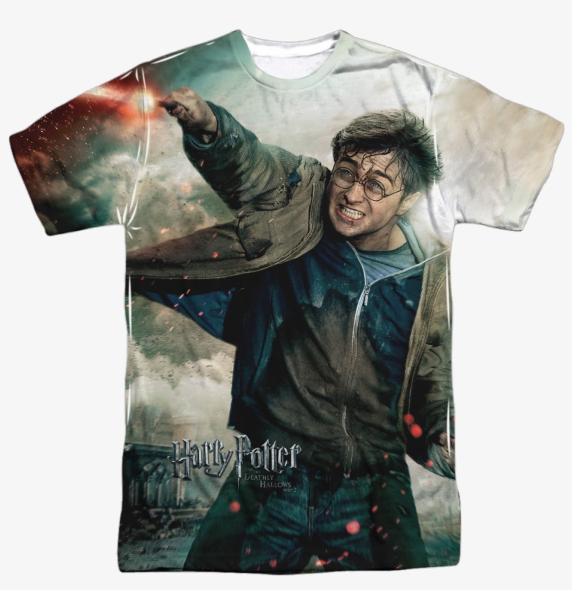 Harry Potter Harry Vs Voldemort Shirt - Harry Potter Against Voldemort, transparent png #8889965