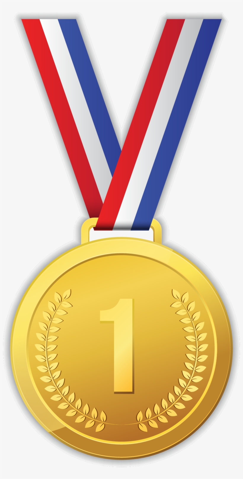 Gold Medal Png, Download Png Image With Transparent - Gold Medal Vector Png, transparent png #8890058
