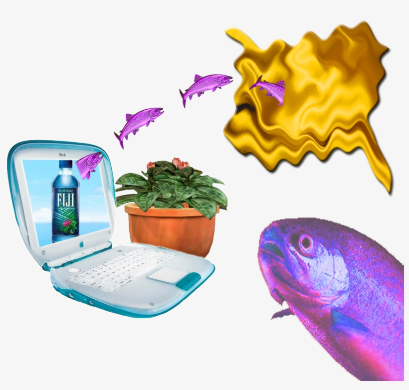 Vaporwave, Cool Pictures, Cyberpunk, Waves, Beach Waves, - Vaporwave, transparent png #8890293
