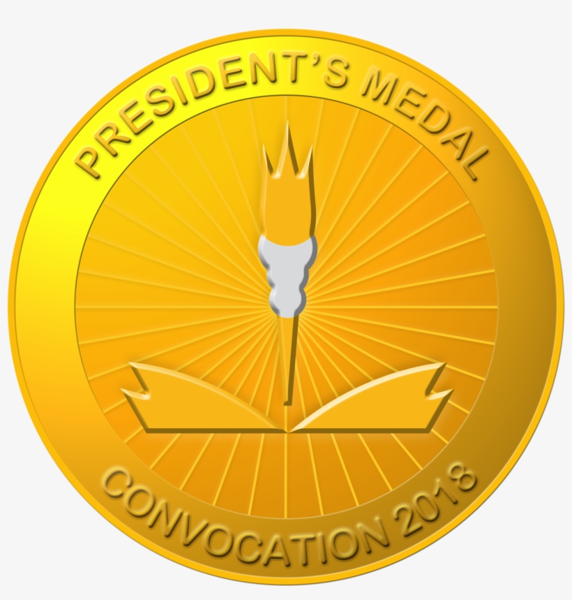 President's Gold Medal, transparent png #8890540
