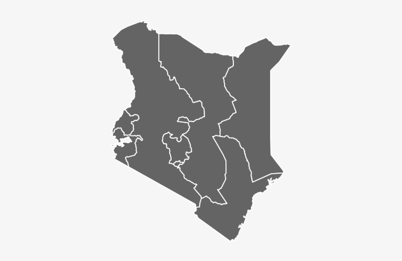 Map Of Kenya, transparent png #8891189