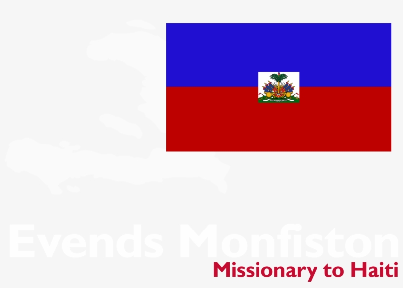 Evends-monfiston - Haiti Flag, transparent png #8891339