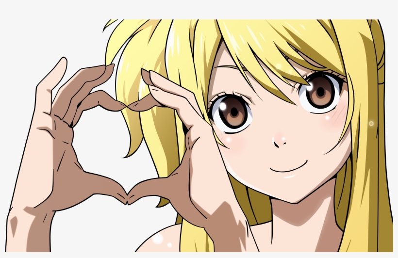 Vectors, Transparent, Fairy Tail, Anime Girls, Heartfilia - Lucy Fairy Tail 1080p, transparent png #8891481