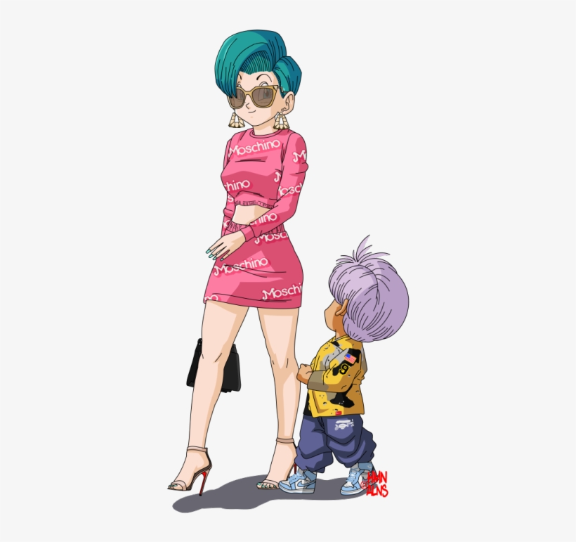 Bulma Briefs And Trunka Briefs - Bulma Brief Dragon Ball, transparent png #8891669