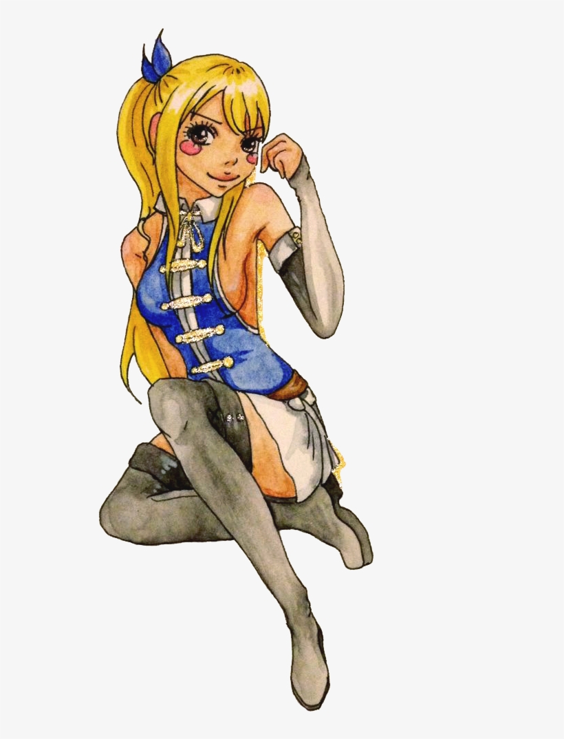 Seulil - Lucy Heartfilia No Background, transparent png #8891672